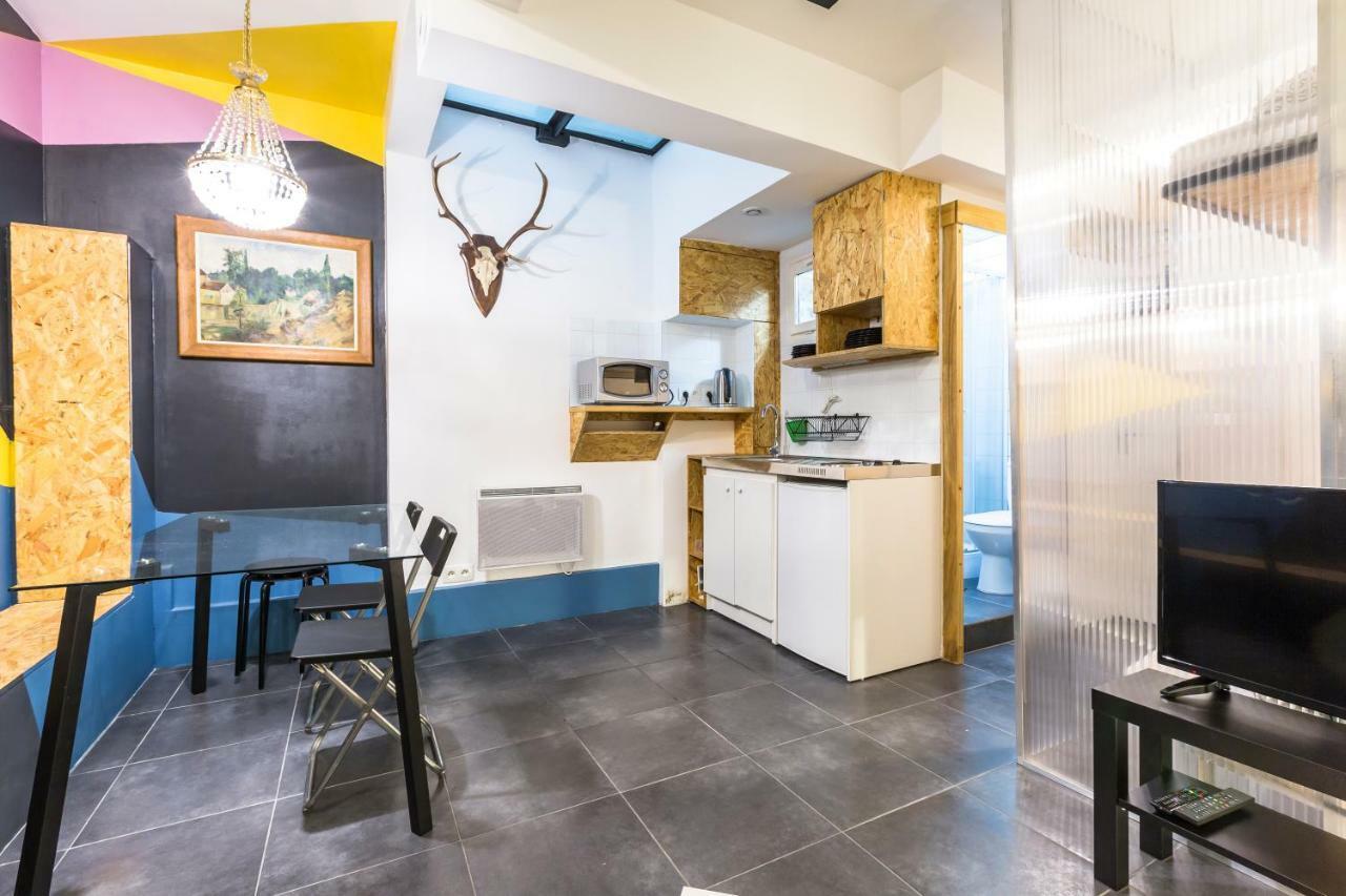 Pretty 25 M2 In A Lively District Apartment Paris Exterior foto