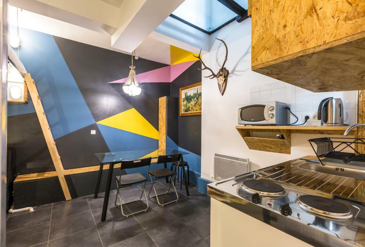 Pretty 25 M2 In A Lively District Apartment Paris Exterior foto
